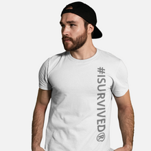 Load image into Gallery viewer, Unisex &#39;#ISURVIVED&#39; T-Shirt