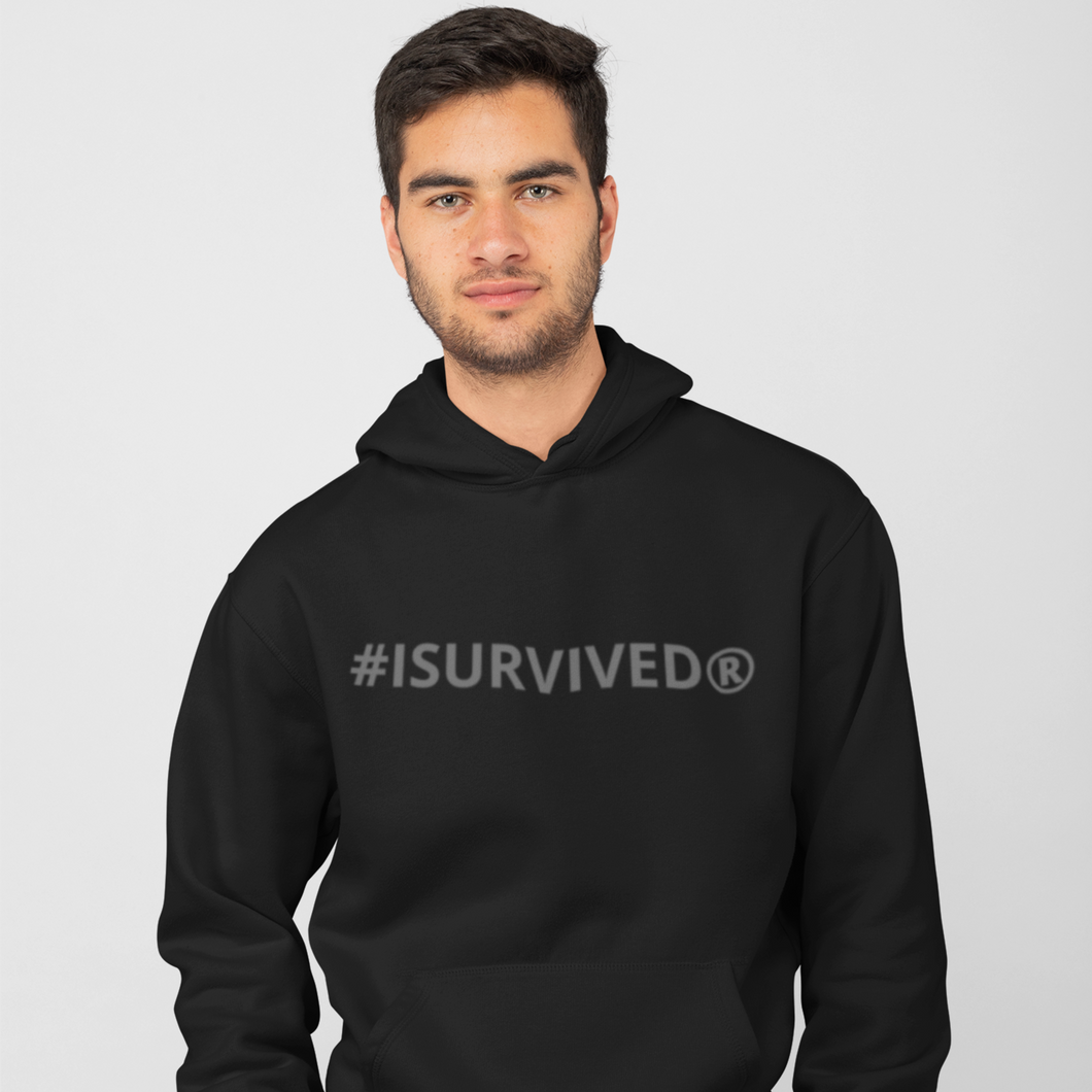 Unisex Hoodie '#ISURVIVED'