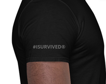 Load image into Gallery viewer, Unisex #ISURVIVED Logo T-Shirt