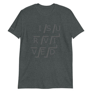 Unisex #ISURVIVED Logo T-Shirt