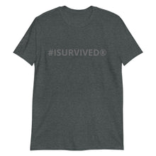 Load image into Gallery viewer, Unisex &#39;#ISURVIVED&#39; T-Shirt