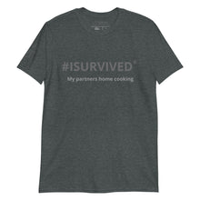 Load image into Gallery viewer, Phrase T-Shirt &#39;My partners home cooking&#39;