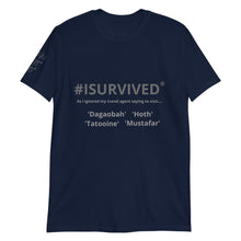 Load image into Gallery viewer, Sci-Fi T-Shirt &#39;As I ignored my travel agent&#39;