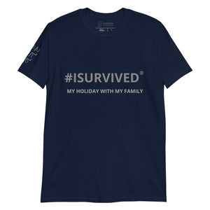 Phrase T-Shirt 'MY HOLIDAY WITH MY FAMILY'