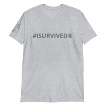 Load image into Gallery viewer, Unisex &#39;#ISURVIVED&#39; T-Shirt