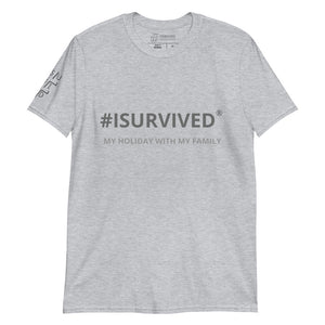 Phrase T-Shirt 'MY HOLIDAY WITH MY FAMILY'