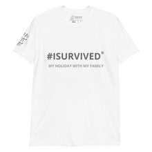 Load image into Gallery viewer, Phrase T-Shirt &#39;MY HOLIDAY WITH MY FAMILY&#39;