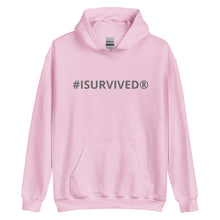 Load image into Gallery viewer, Unisex Hoodie &#39;#ISURVIVED&#39;